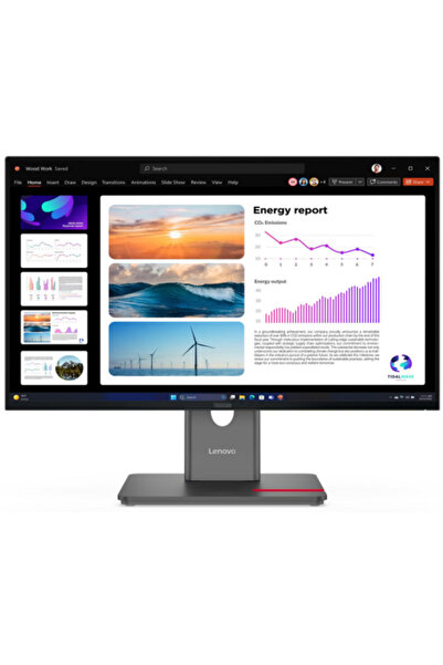 LENOVO ThinkVision P24Q-40 23.8inch IPS QHD 16:9 120Hz 300 cd/m2 4ms HDMI DP ...