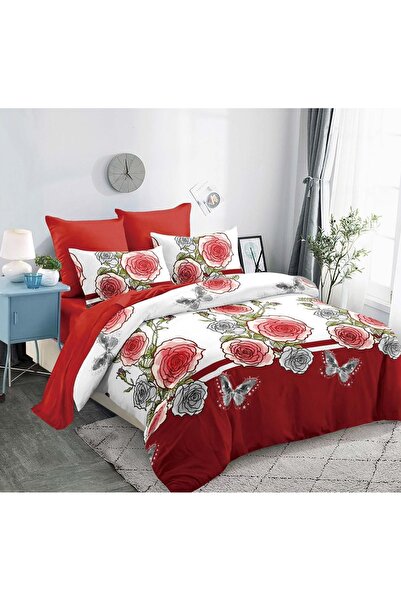 CHIRASO Комплект спално бельо, FINET, 6 части, Класически чаршаф 230x250см, П...