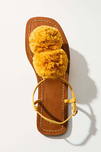 H&M Appliquéd strappy sandals