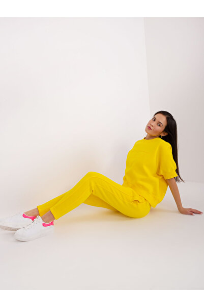 Factory Price Compleu Dama Galben