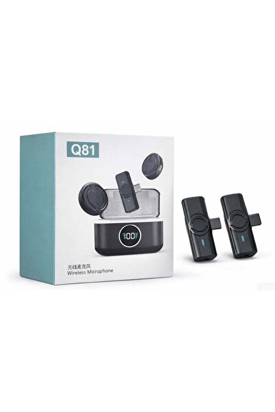 ELTRAZONE Q81 Wireless Microphone for iPhone & Android – Dual Clip-On Lavalie...