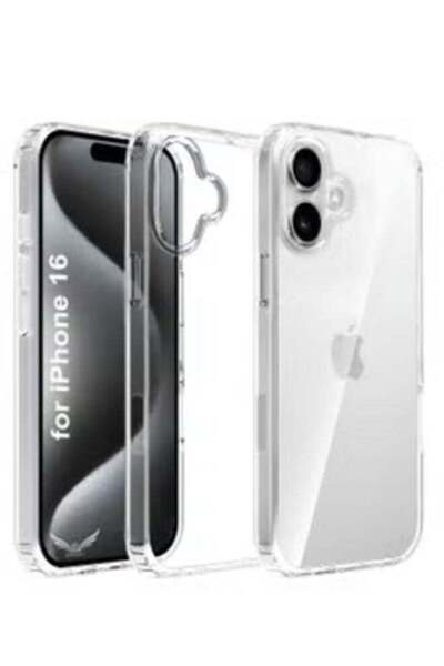 ELTRAZONE Soft Clear TPU iPhone 16 Case – 6.1 Inch Non-Yellowing, Anti-Scratc...