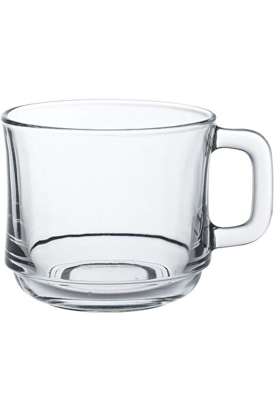 Duralex Squirrel Empilable Mug, 220cc, Set of 6, 4016A R06