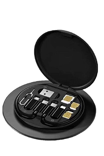 ELTRAZONE Multifunctional Cable Storage Box - Organizes USB-C, Lightning, Typ...
