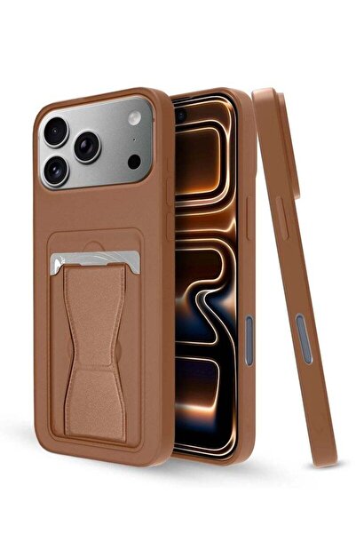 ELTRAZONE iPhone 17 Pro Max 5G 2025 Silicone TPU Case with Card Holder & Hand...