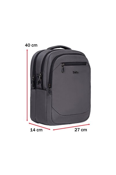Case Club Daily School Backpack 14 Inch Medium Size USB Type-C Waterproof Oxf...