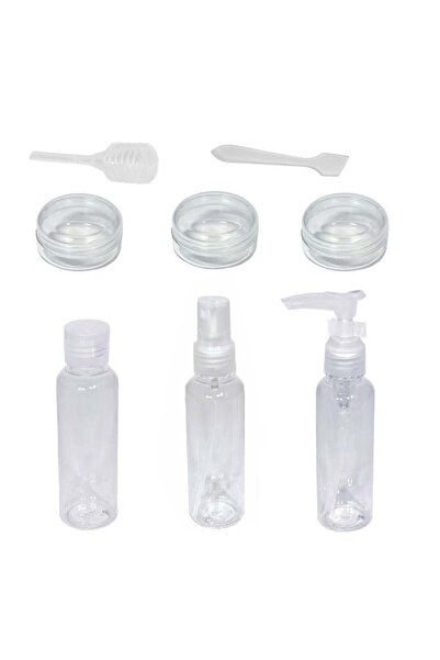 Generic 6-Piece Eco-Friendly Travel Bottle Set (Clear)