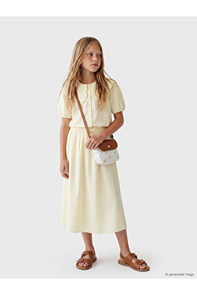 LC Waikiki Esvab • Modern & Stylish Girls' Shirt and Skirt Set