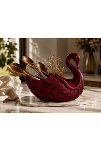 farist Swan Decorative Bowl – Multi-Purpose Decorative Organizer – 3D Pla Pla...