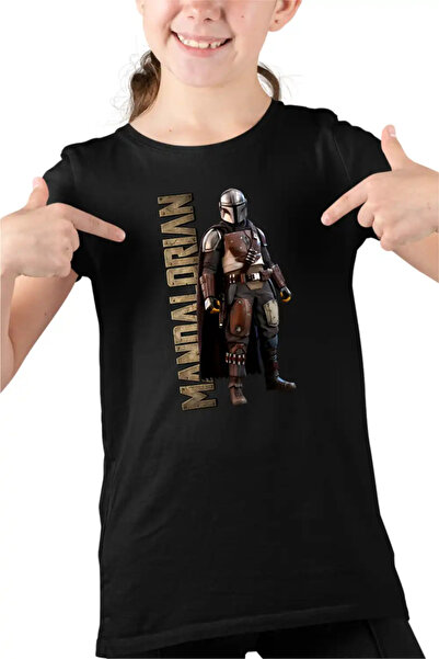 OEM Tricou Copii Fete Star Wars Mandalorian