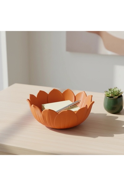 OEM Bol Decorativ Floral pentru Obiecte Mici si Organizare, Design Petale - O...