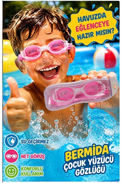 Çocuk Yüzücü Gözlüğü Kutulu