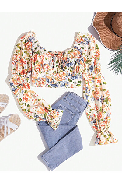 Evendi Top, Floral print