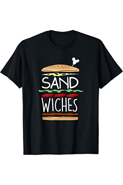 2mcup Sandwich And Women'S Short Sleeve T-Shirt High-Quality Soft Top Casual ...