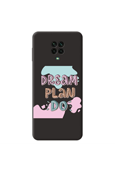 Other Xiaomi Redmi Note 9 Pro Dream Plan Do Black Colored Silicone TPU Θήκη