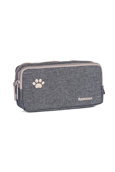 Relaxion Double Compartment Pen Holder Pencil Case Fabric Rlx-130