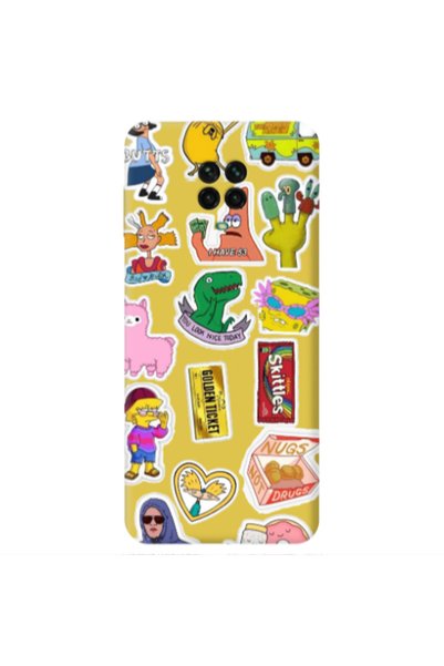 Other Xiaomi Redmi Note 9 Pro best cartoons Yellow Colored Silicone TPU Θήκη