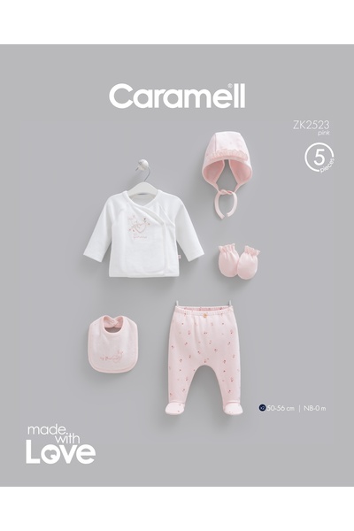 Caramell مجموعة لوف باني المكونة من 5 قطع للاستخدام في المستشفيات ZK2523