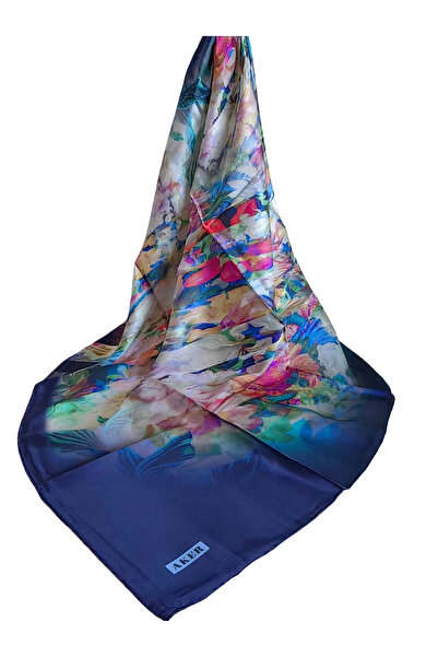Aker Sura Silk Patterned Scarf 9153701