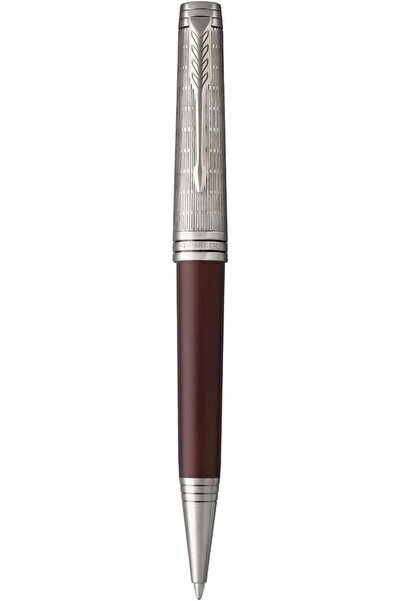 Parker Ballpoint pen with medium point refill from Parker, custom crimson red...