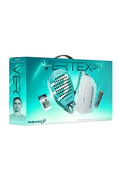 BULLPADEL Set de rachete de padel Vertex 04 pentru femei, greutate 350-360g, ...