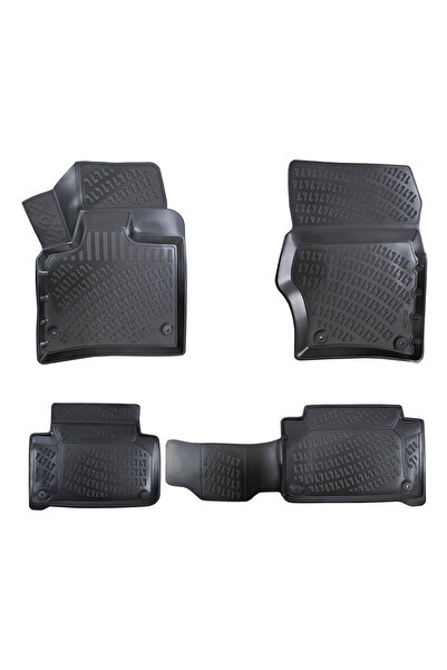 Umbrella Set de covorașe auto din cauciuc tip tavă pentru Audi Q7 I (4L) 2005...