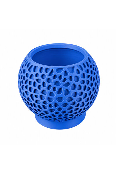 PrintForge Vaza Groove, PrintForge®, printata 3D, 20x20x17 cm, fabricata din ...
