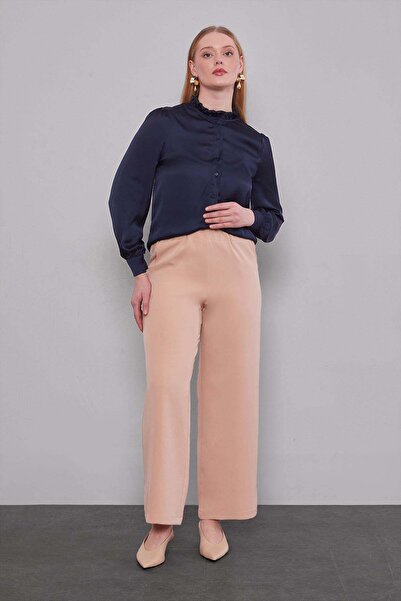 Levidor Salmon Elastic Waist Trousers