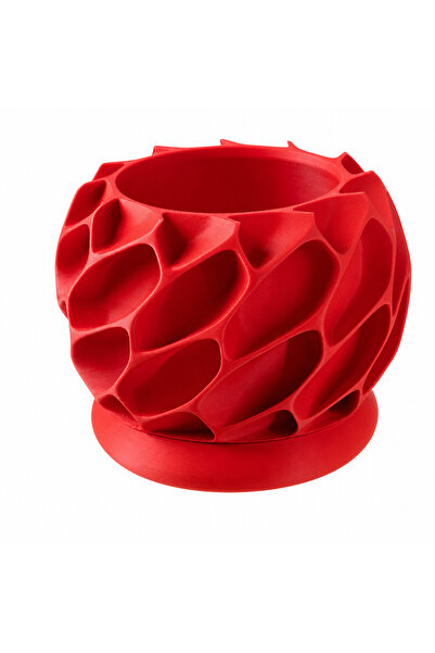 PrintForge Vaza Canopy, PrintForge®, printata 3D, 17x17x14 cm, fabricata din ...