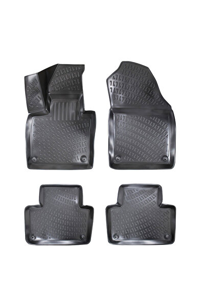 Umbrella Set de covorașe auto din cauciuc tip tavă pentru Volvo XC-90 II plug...