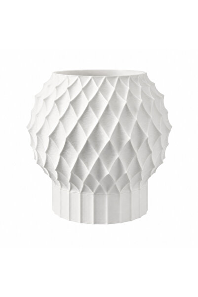 PrintForge Vaza Gemma, PrintForge®, printata 3D, 18x18x16 cm, fabricata din P...