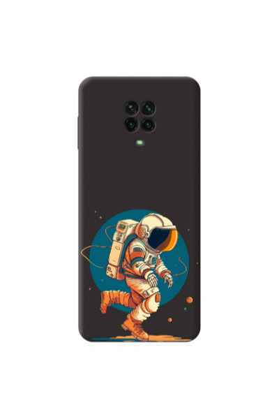 Other Xiaomi Redmi Note 9 Pro Run Space Black Colored Silicone TPU Θήκη
