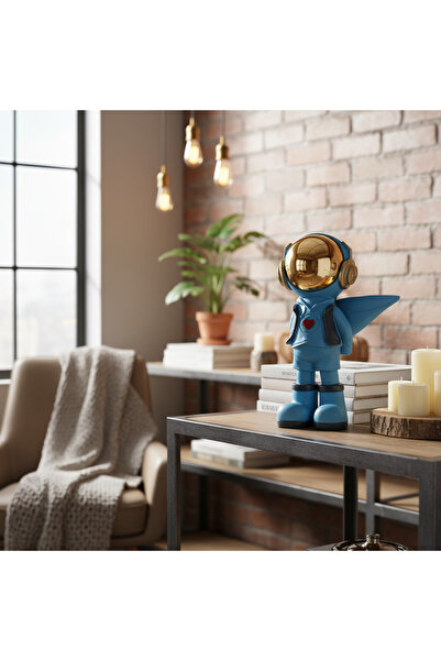 OEM Decorative Resin Figure Astronaut Blue 28/16 cm