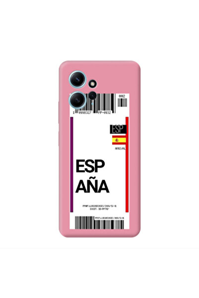 Other Xiaomi Redmi Note 12 4G Espana Arrival Pink Colored Silicone TPU Θήκη