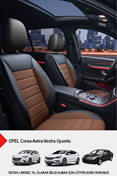 GM-DESIGN Speed Series Pique Fabric Car Seat Cover - (Opel Corsa-Astra-Vectra...
