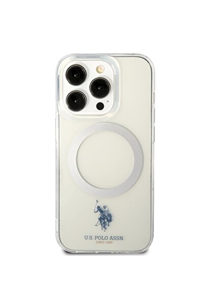 U.S. Polo Assn. US Polo Assn. Husă transparentă MagSafe pentru iPhone 15 Pro Max