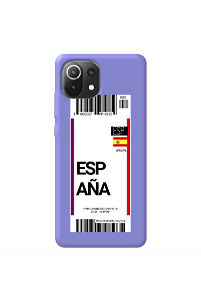 Other Xiaomi Mi 11 Lite Espana Arrival Purple Colored Silicone TPU Θήκη