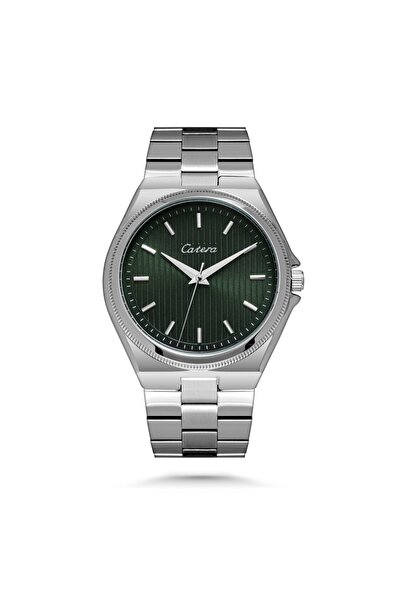 catera Catera Silver Color White Dial Men's Watch