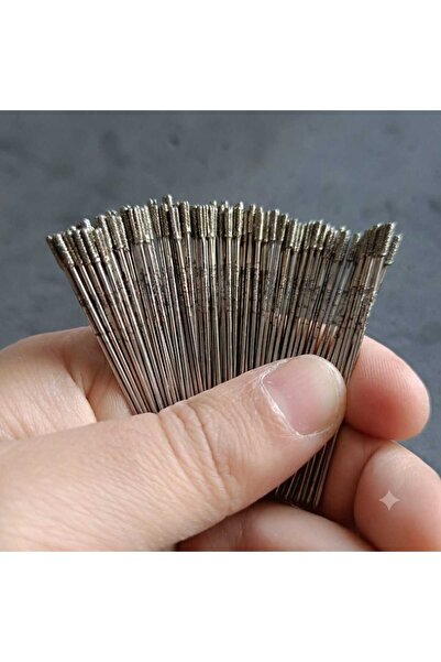 Pirit Profesyonel Doğal Taş Lapidary Elmas Delme Uçları (100’lü Paket) Agat A...