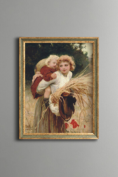 epiqart Continuous Care of Frederick Morgan - Vintage Patterned Painting - Fi...