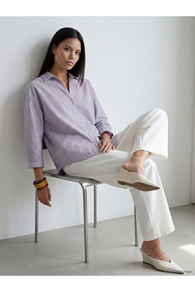 LC Waikiki I Striped Modal Blend Women's Shirt from Freezen Store