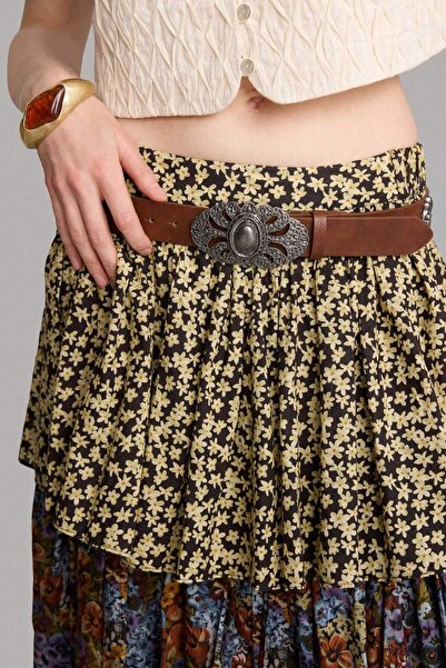 DeFacto Manuka X Women's Faux Leather Jean Belt H9352Axns