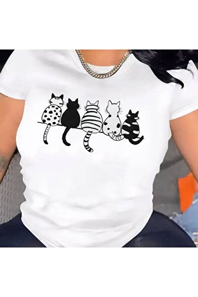 12 Teknoloji Women Casual Short Sleeve Tee 1 Pcs 100% Heavy Cotton - Comforta...