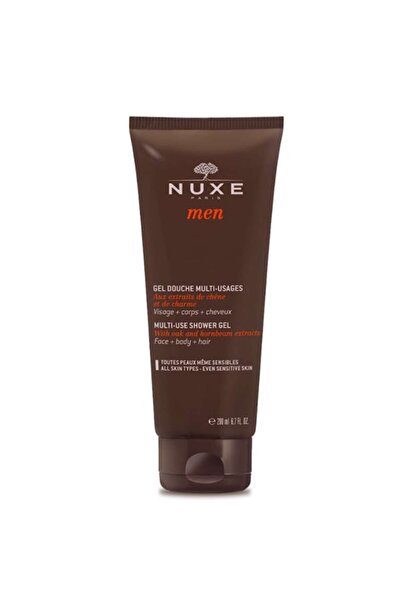 Nuxe Men Multi Use Shower Gel Αφρώδες Τζελ Καθαρισμού για Πρόσωπο, Σώμα &amp;...