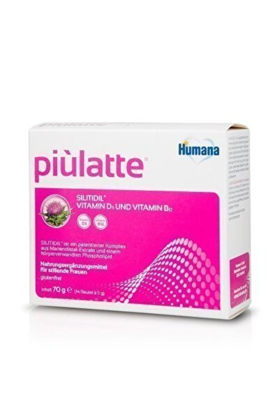 Humana Piulatte Συμπλήρωμα Διατροφής για Θηλάζουσες Μητέρες με Βιταμίνες B12,...