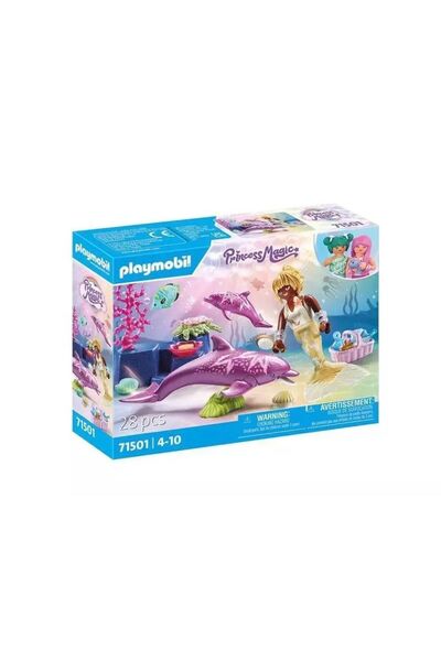 Playmobil Γοργόνα με Δελφίνια (71501)