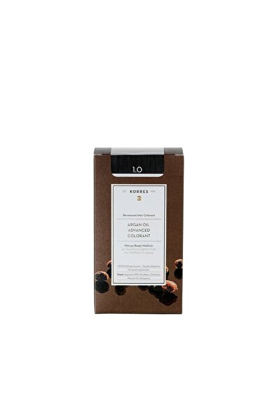 korres Argan Oil Advanced Colorant 1.0 Μαύρο Φυσικό