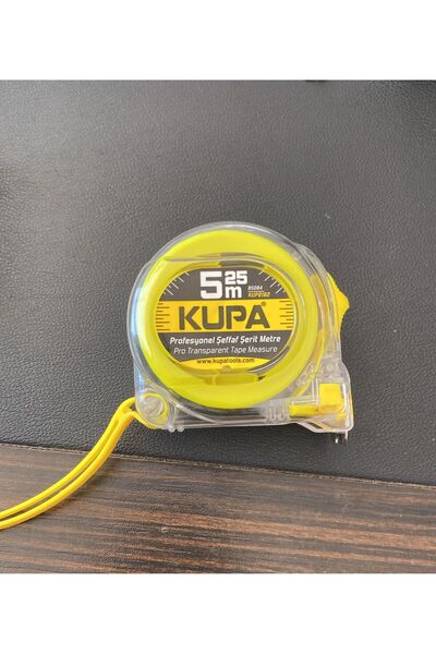 Kupa ŞEFFAF ŞERİT METRE