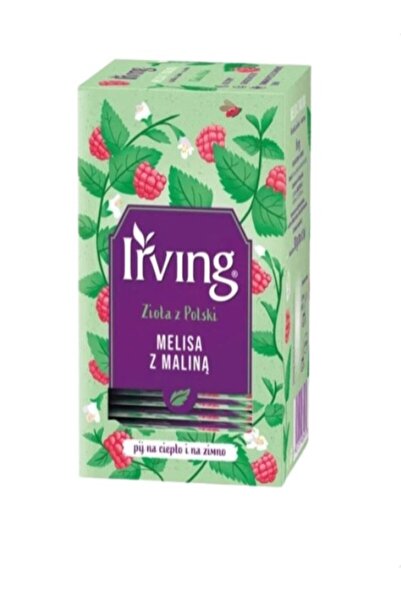 Irving Ceai Verde Melissa si Zmeura 20 plic x 1.5g