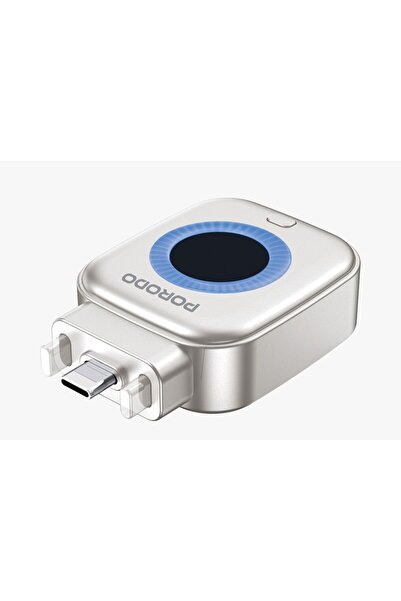 porodo Auto Release Smart Auto-Cutoff Charging Adapter - Silver